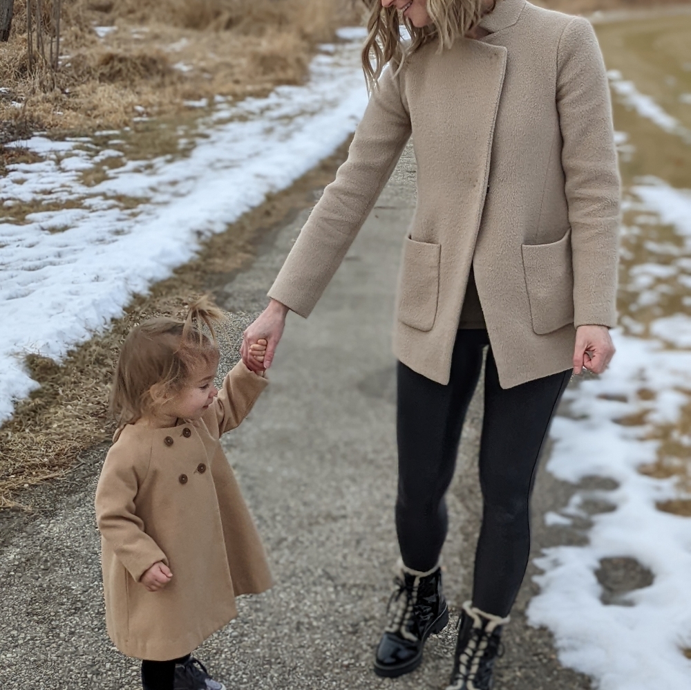 Banana Republic asymetetrical coat